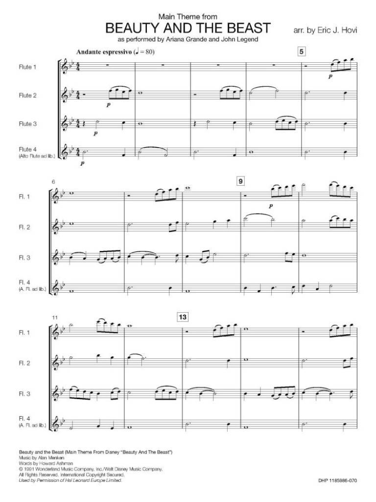 Main Theme From Beauty and The Beast