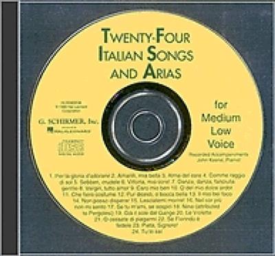 24 Italian Songs & Arias- CD